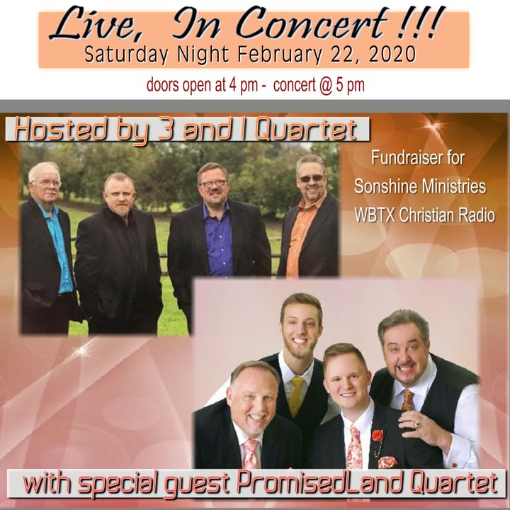 Bandsintown The Promisedland Quartet Tickets The Potter S House Worship Center Eventstarttime