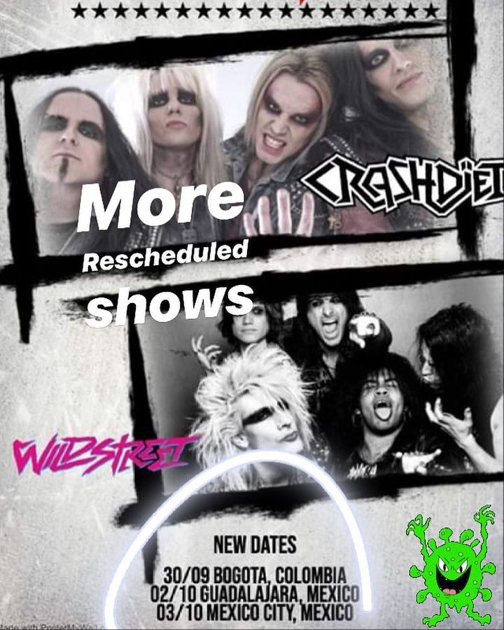 CRASHDÏET Tour Dates 2020 & Concert Tickets Bandsintown