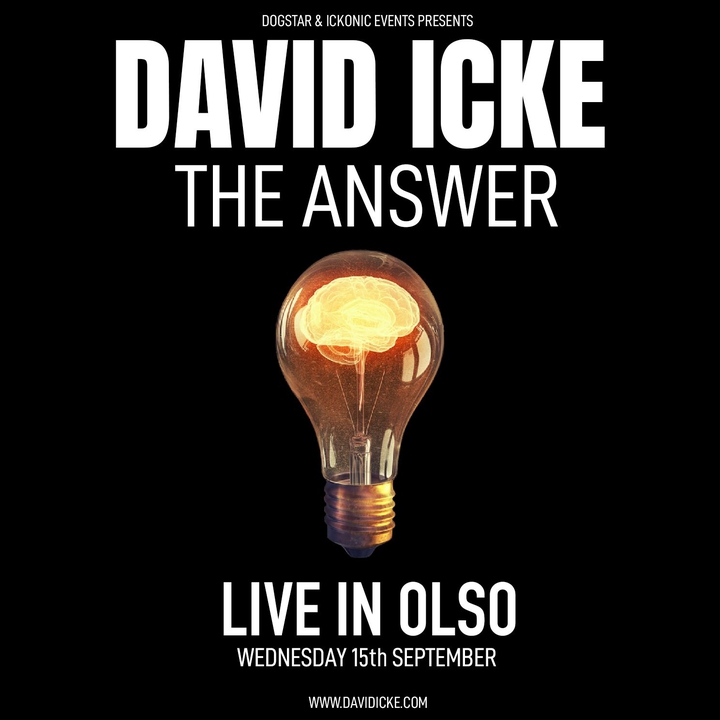 Bandsintown David Icke Tickets Oslo ( Exakt location will be given