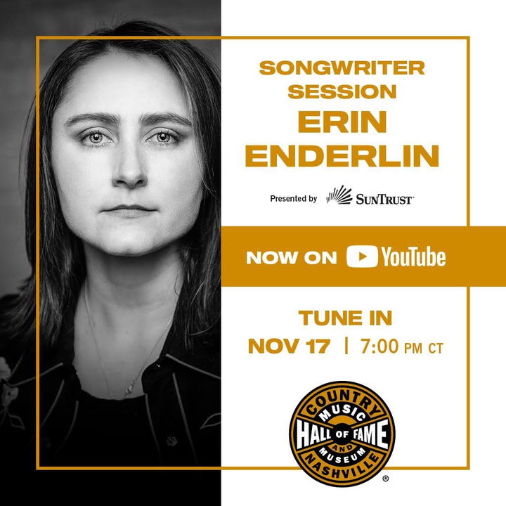 Erin Enderlin’s Live Stream Concert Nov 17, 2020 Bandsintown