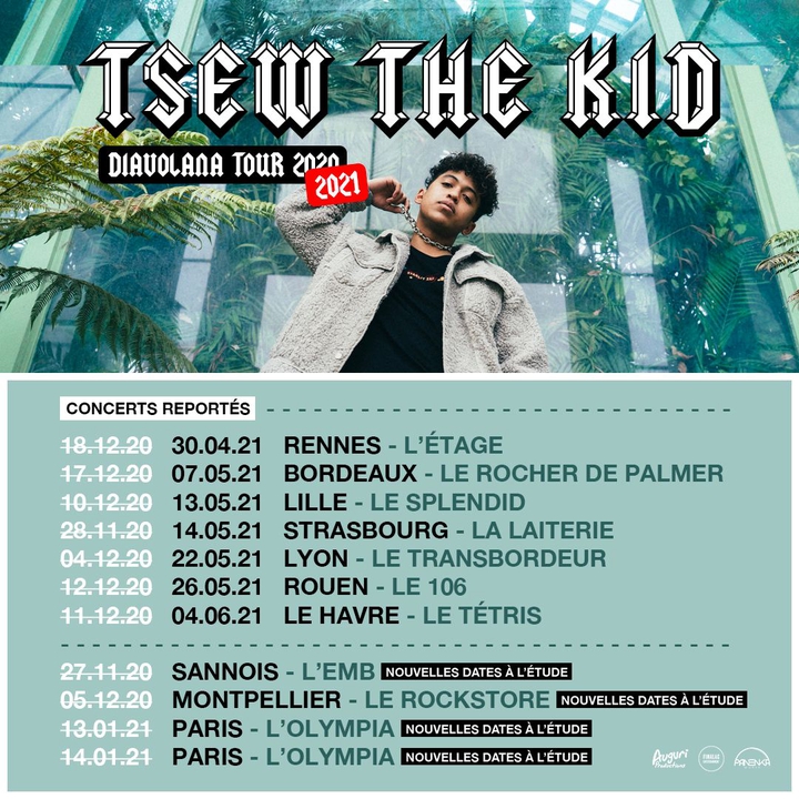 Tsew The Kid Tour Dates, Concert Tickets, & Live Streams