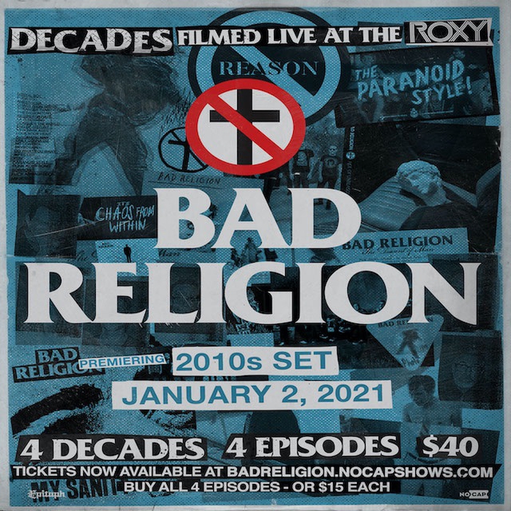 Bad Religion’s Live Stream Concert Jan 02, 2021 Bandsintown