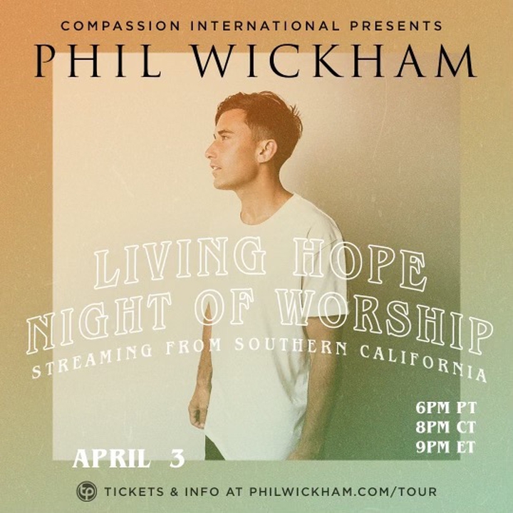 Phil Wickham’s Live Stream Concert Apr 03, 2021 Bandsintown