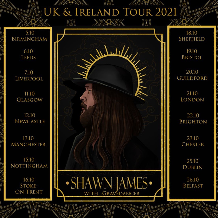 Bandsintown Shawn James Tickets L'usine À Musique, May 10, 2022