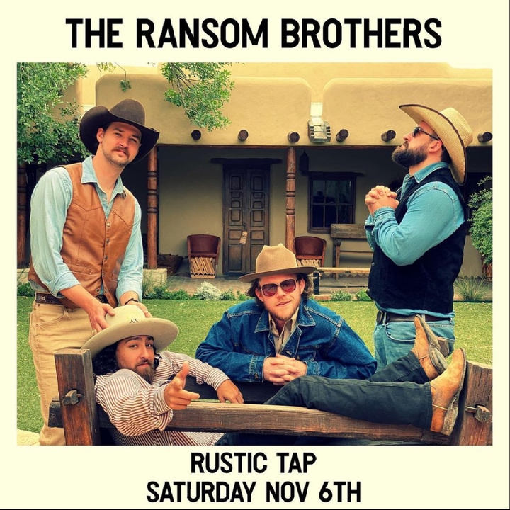 Bandsintown The Ransom Brothers Tickets The Rustic Tap, Nov 06, 2021