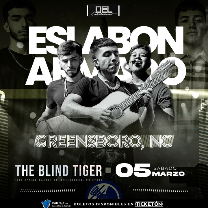 Bandsintown ESLABON ARMADO Tickets Blind Tiger, Mar 05, 2022
