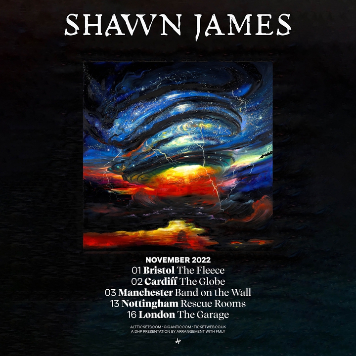 Bandsintown Shawn James Tickets Band on the Wall, Nov 03, 2022
