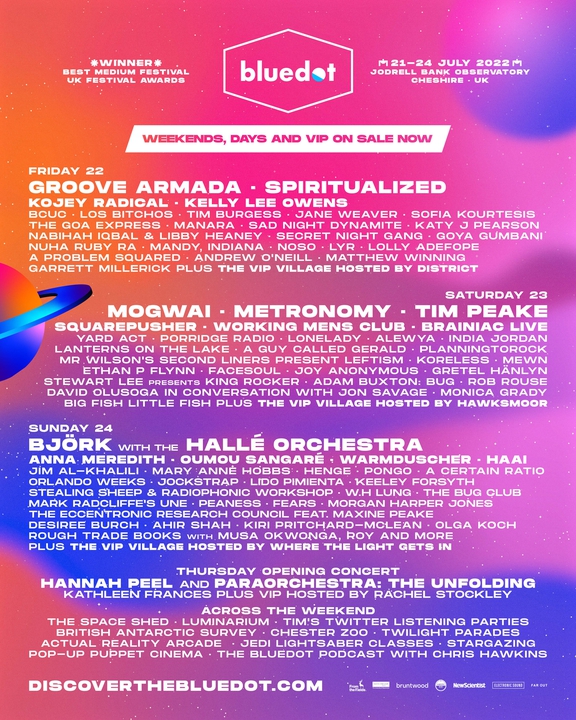 bluedot 2022 Tickets - Macclesfield, United Kingdom | Bandsintown
