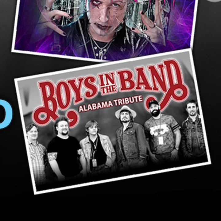 Boys in the Band The Alabama Tribute ster Tickets, Hertel
