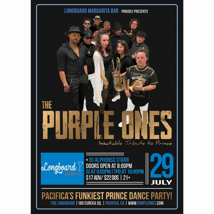The Purple Ones Insatiable Tribute to Prince Pacifica Tickets