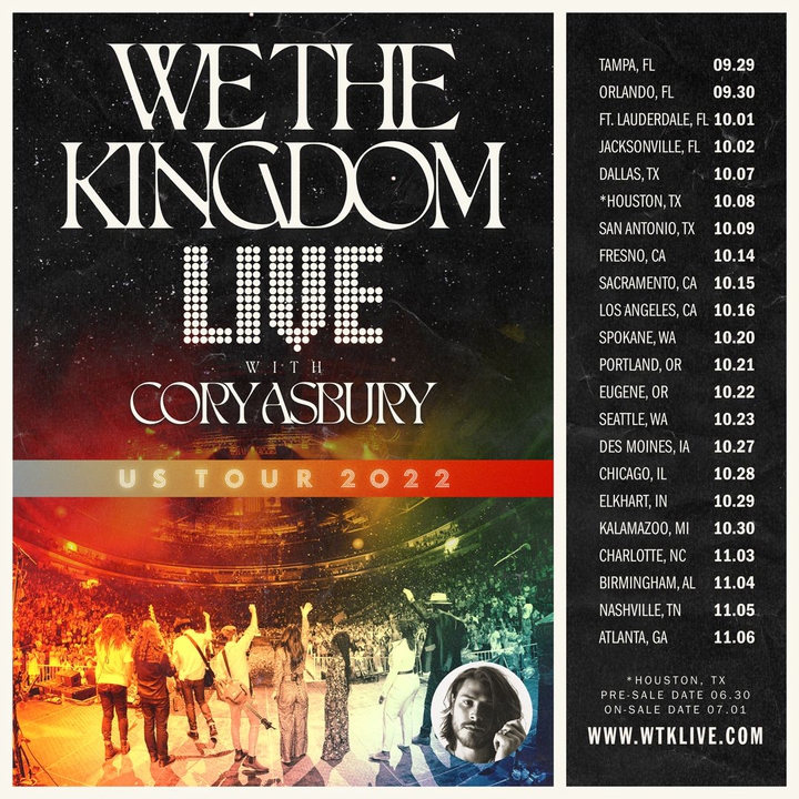 We The Kingdom Kalamazoo Tickets, Wings Event Center 30 de octubre de