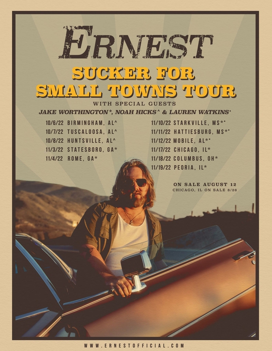 Ernest Concert Tickets 2023 Live Tour Dates Bandsintown