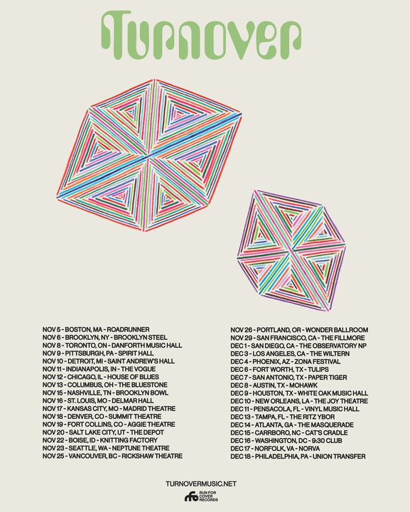 Turnover Concert Tickets 2023 Live Tour Dates Bandsintown