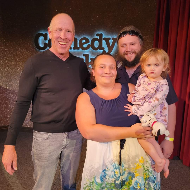 Jeff Allen Comedian With Family