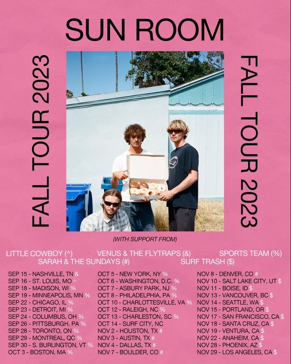 Sun Room Concert Tickets 2023 Live Tour Dates Bandsintown