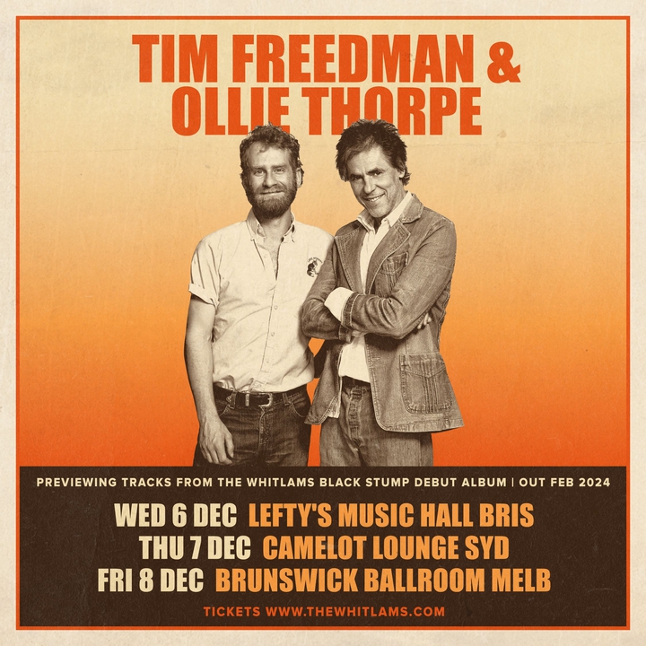 The Whitlams Concerts & Live Tour Dates 20232024 Tickets Bandsintown