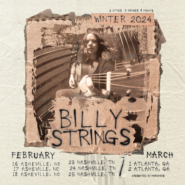 Billy Strings Concerts & Live Tour Dates 20232024 Tickets Bandsintown