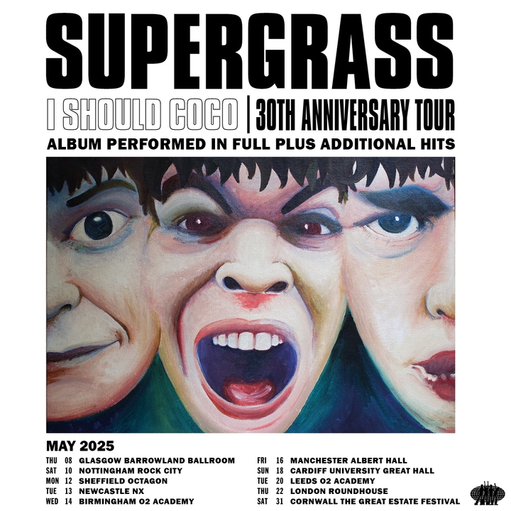 Supergrass Tour Dates, Concerts, Releases