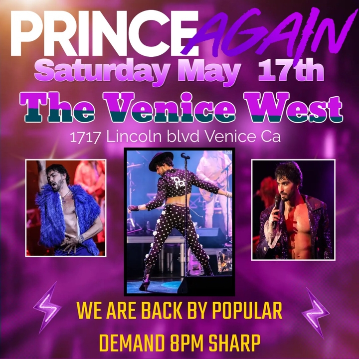 Prince Again A Tribute to Prince Concerts & Live Tour Dates: 2025