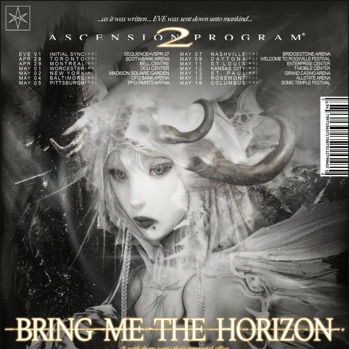 7*0様 レア　bring me the horizon直筆サインチラシ　bmt Gestev | Bring Me The Horizon