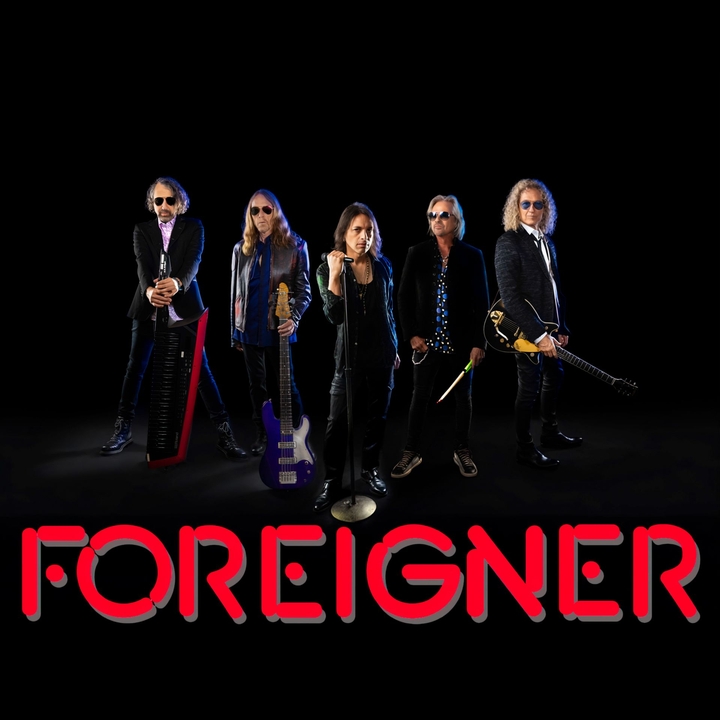 Foreigner フォリナー Las Vegas 公演 サイン入りポスター Foreigner