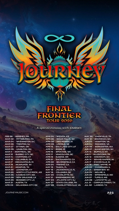 Journey Evansville Tickets, Ford Center Jun 17, 2026 | Bandsintown