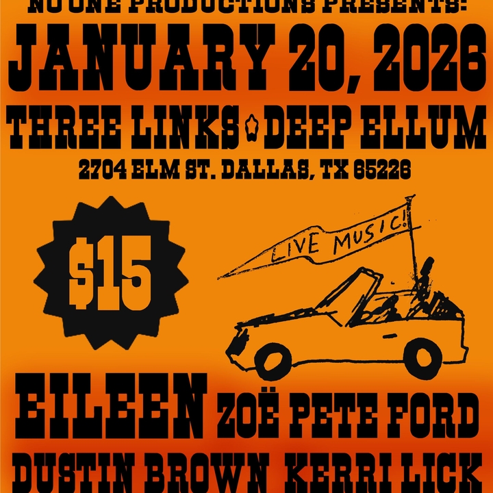 Dustin Brown Dallas Tickets, Three Links Deep Ellum Jan 20, 2026