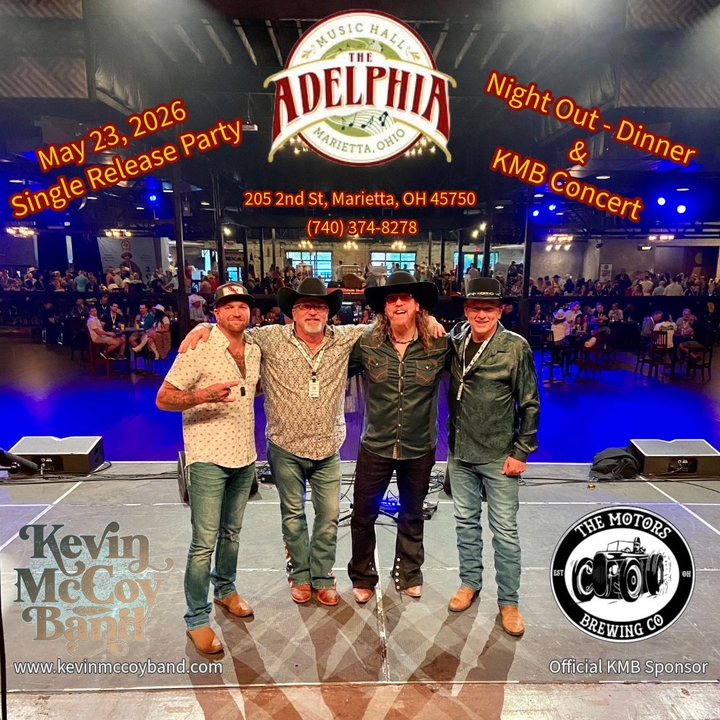 Kevin McCoy Band Marietta Tickets, The Adelphia Music Hall May 23