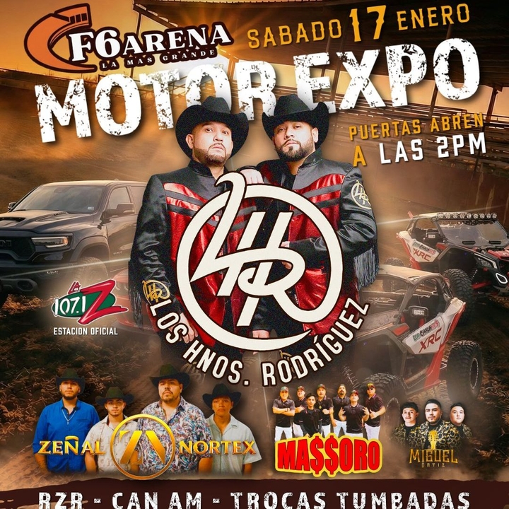 Los Hnos Rodriguez Dale Tickets, F6 Arena La Mas Grande Jan 17