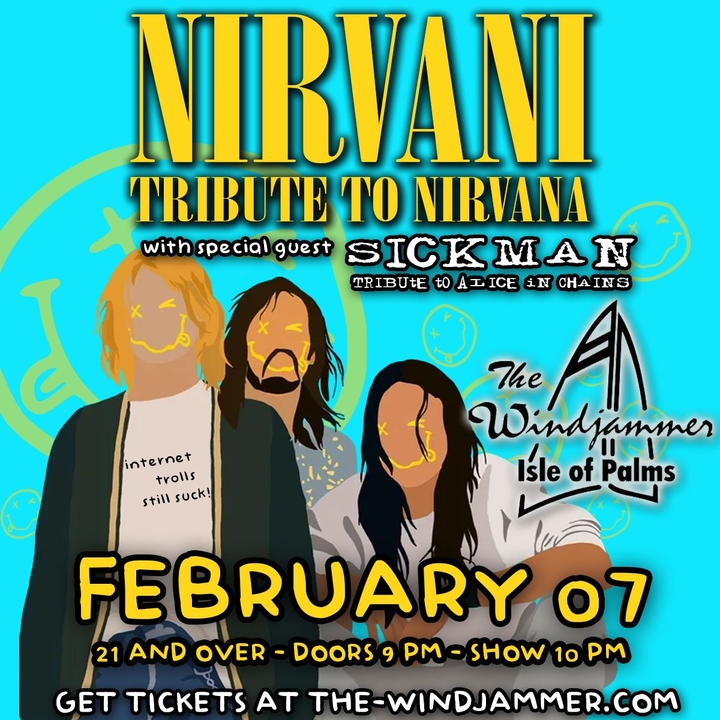 Nirvani Isle Of Palms Tickets, Windjammer Feb 07, 2026 | Bandsintown