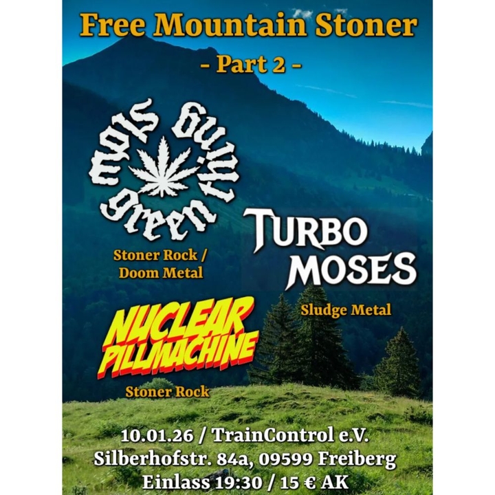 Flyer for Train Control Freiberg e.V. show