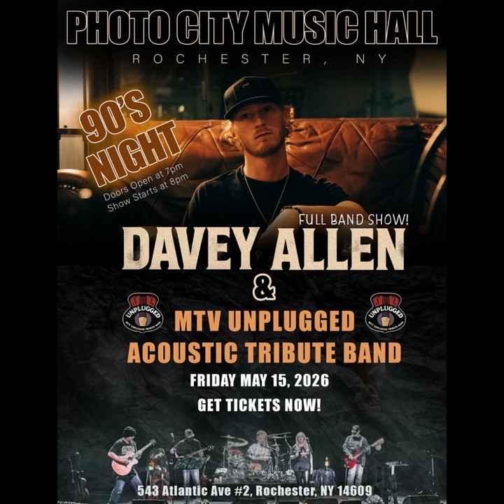 MTV Unplugged Tribute Band Rochester Tickets, Photo City Music