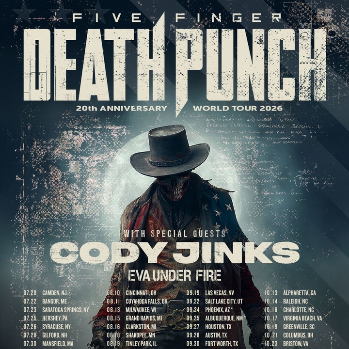 Five Finger Death Punch Gilford Tickets, Bank of New Hampshire