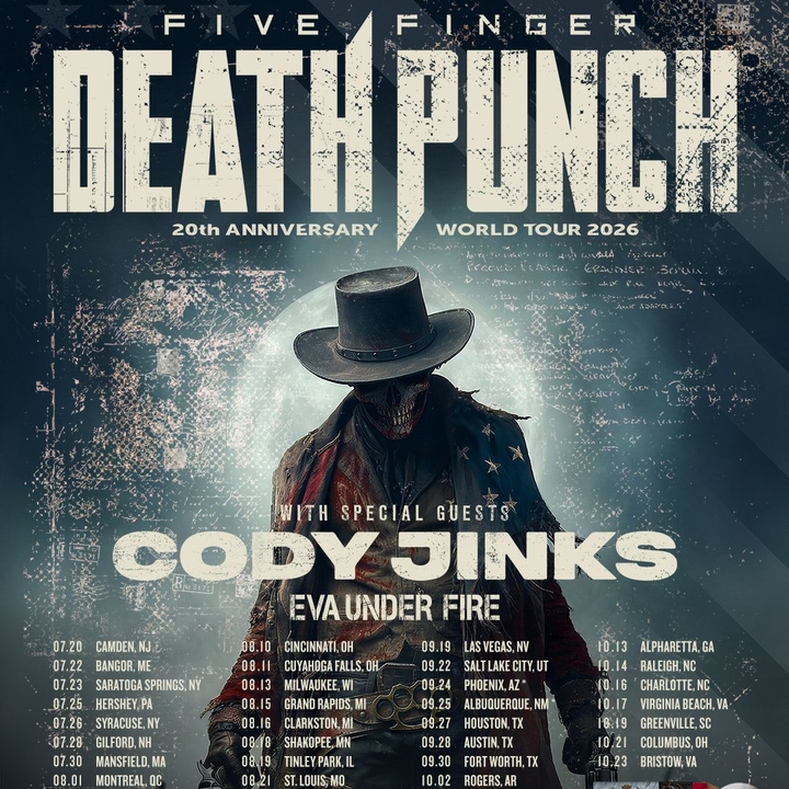Five Finger Death Punch @ Veterans United Home Loans Amphitheater