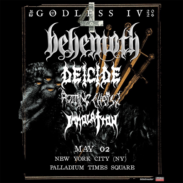 Deicide New York Tickets, Palladium Times Square May 02, 2026
