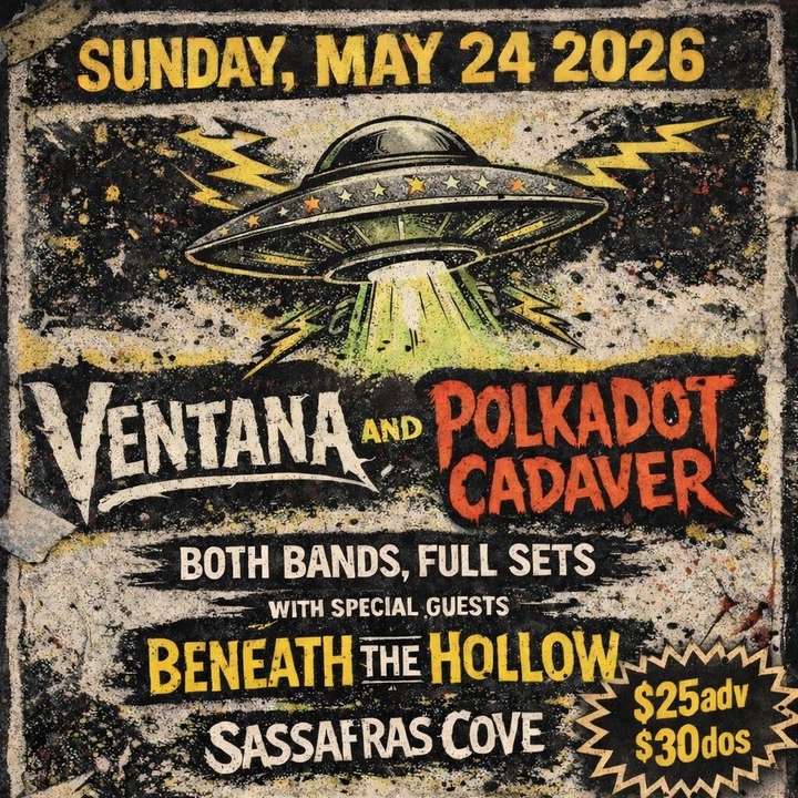 Polkadot Cadaver Cleveland Tickets, The Foundry Concert Club May