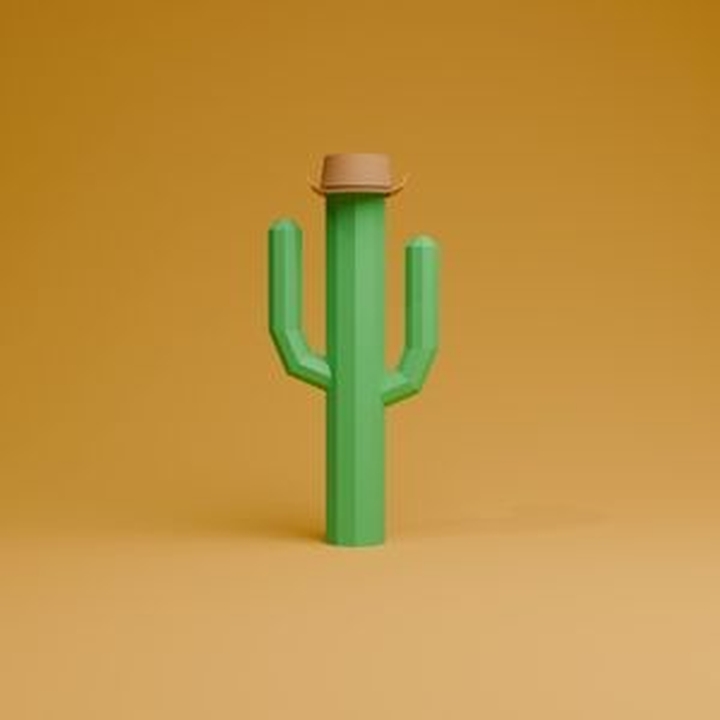Low Poly Cactus