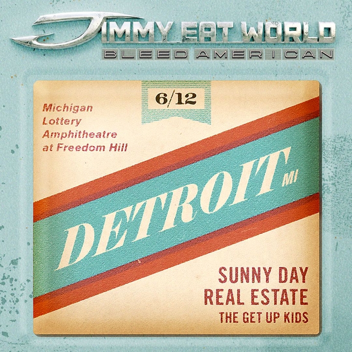 BTS コンサート　ペンミ　チケット半券　銀テープ Jimmy Eat World Sterling Heights Tickets, Michigan Lottery