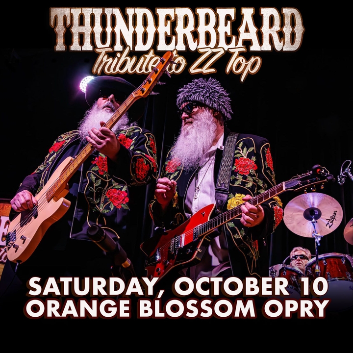 ThunderBeard: A Tribute to ZZ Top Weirsdale Tickets, Orange
