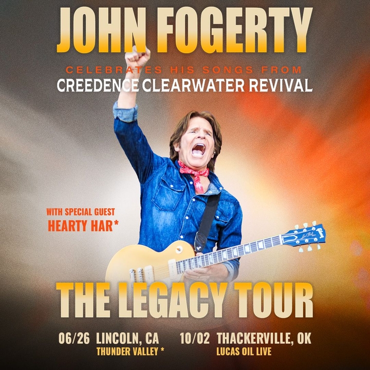 John Fogerty Thackerville Tickets, Lucas Oil Live at WinStar World