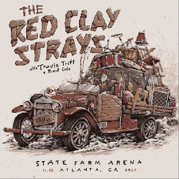 ​ドラム缶remakeBOX レッド＆OSB合板仕上げ！インダストリアルアート The Red Clay Strays Atlanta Tickets, State Farm Arena Nov 13, 2026