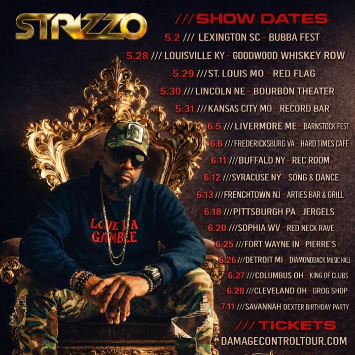 Strizzo Fredericksburg Tickets, Hard Times Cafe - Four Mile Fork