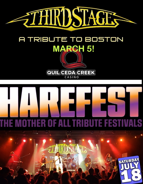 Third Stage - A Tribute to Boston Concerts & Live Tour Dates: 2026