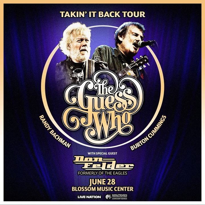 The Guess Who Cuyahoga Falls Tickets, Blossom Music Center Jun 28