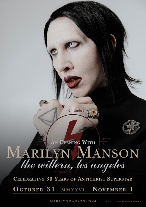Marilyn Manson チケット, 2026-2027 コンサートツアーの日程と詳細