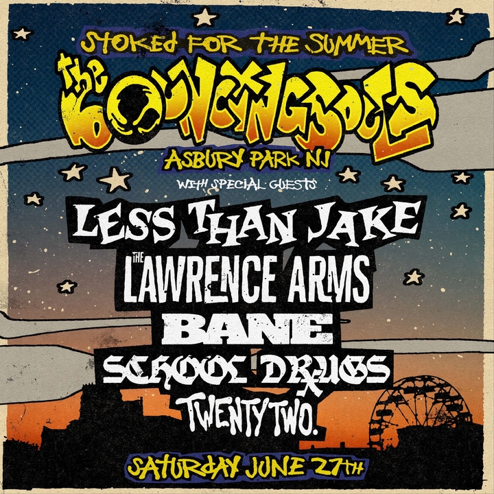 Less Than Jake Asbury Park Tickets, Stone Pony Summer Stage Jun 27