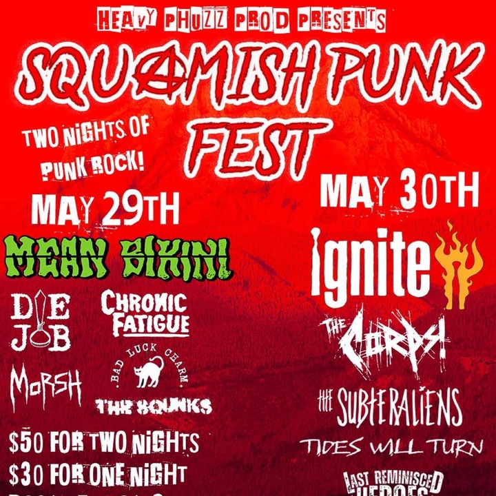 PICKLE JUICE Squamish Tickets, Trickster's Hideout May 30, 2026