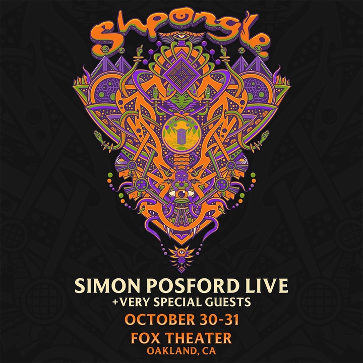Shpongle (Simon Posford) Oakland Tickets, Fox Theater Oct 31, 2026