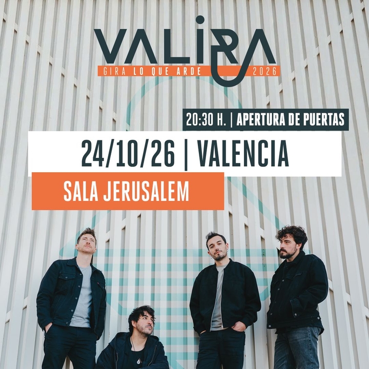 Concert LoQueArdeTour 2026 de Valira a Jerusalem