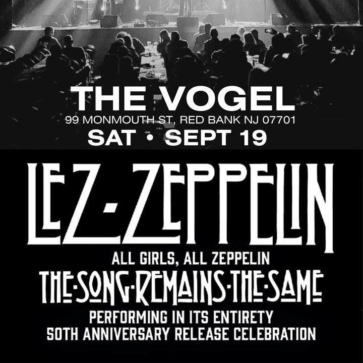 Lez Zeppelin Red Bank Tickets, Count Basie Center for the Arts Sep